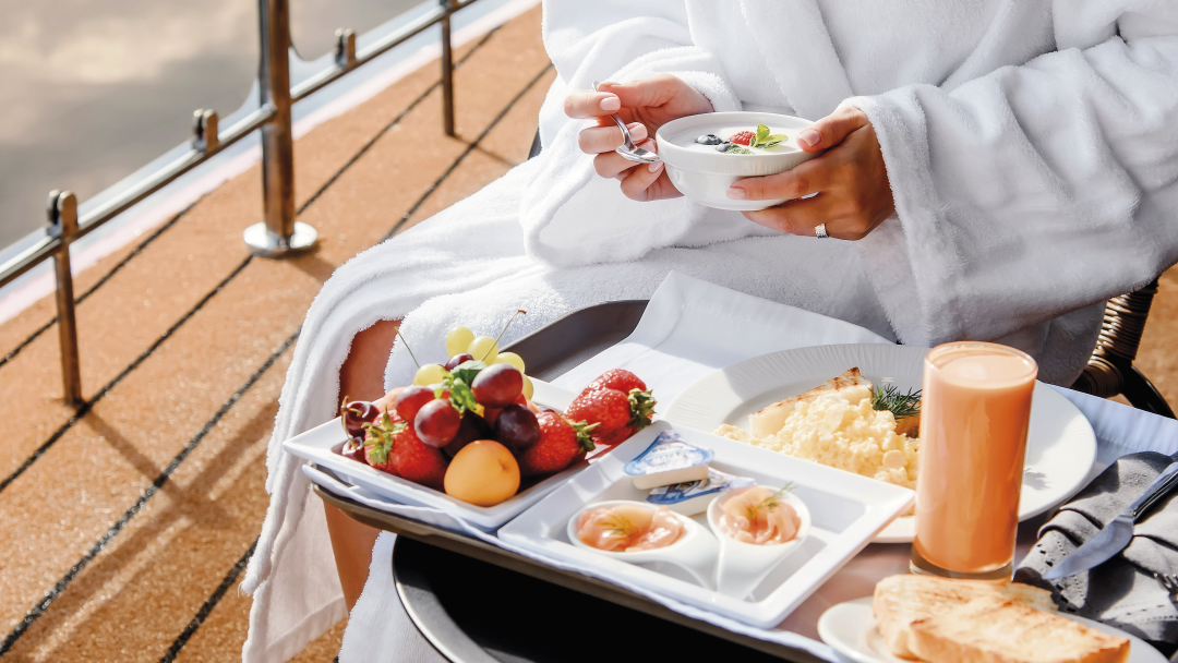 Завтрак в каюту