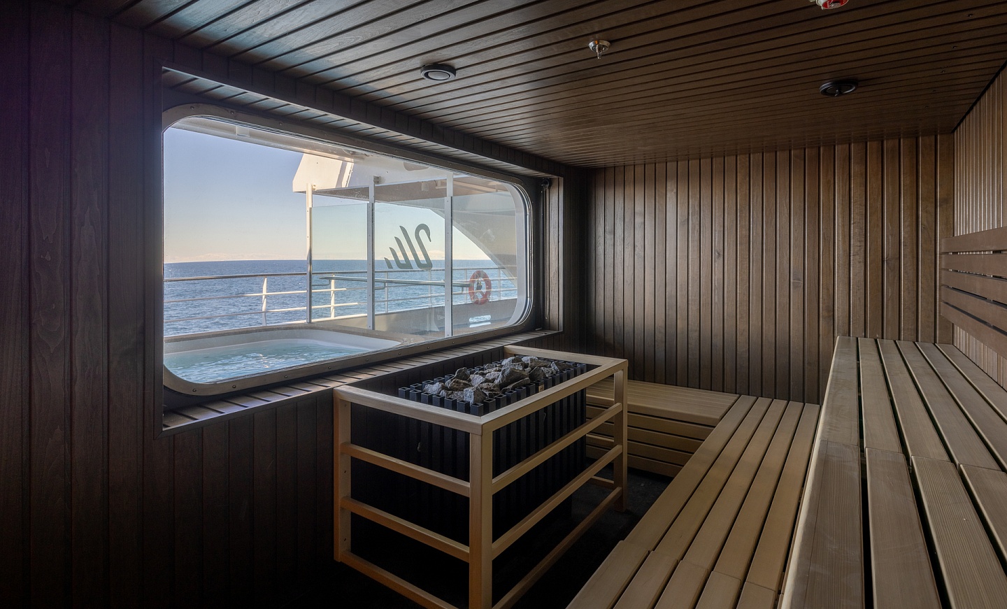 Сауна с панорамным видом
