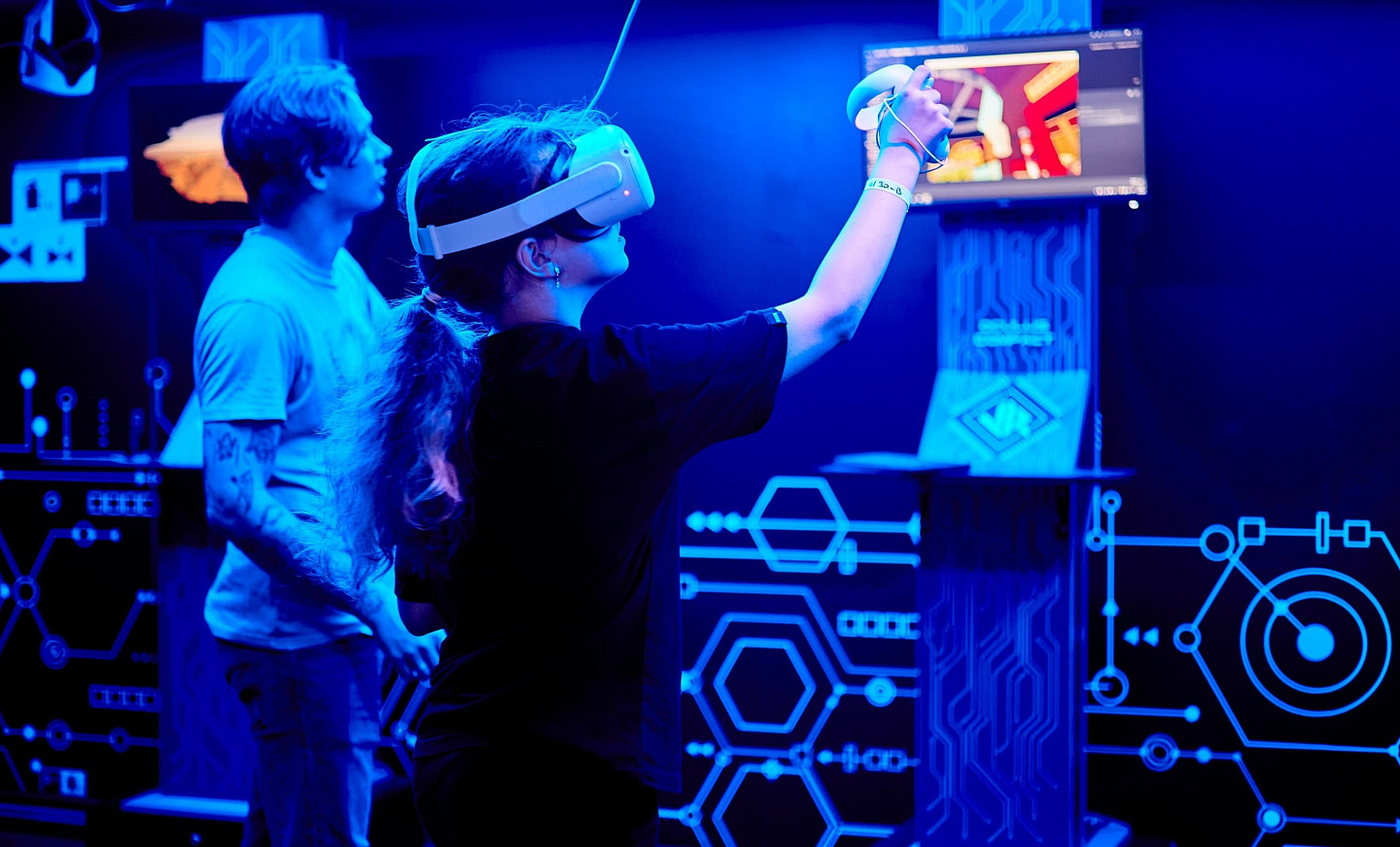 Зал виртуальной реальности