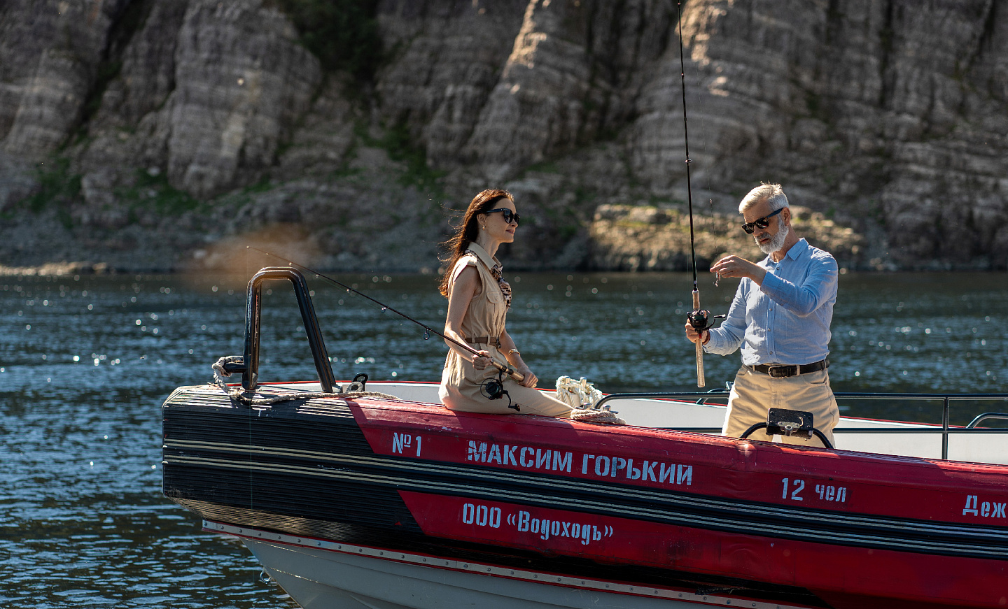 Рыбалка на Енисее