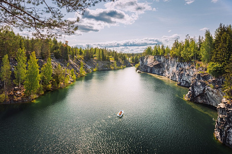 Мраморное чудо Рускеала Мраморное чудо Рускеала